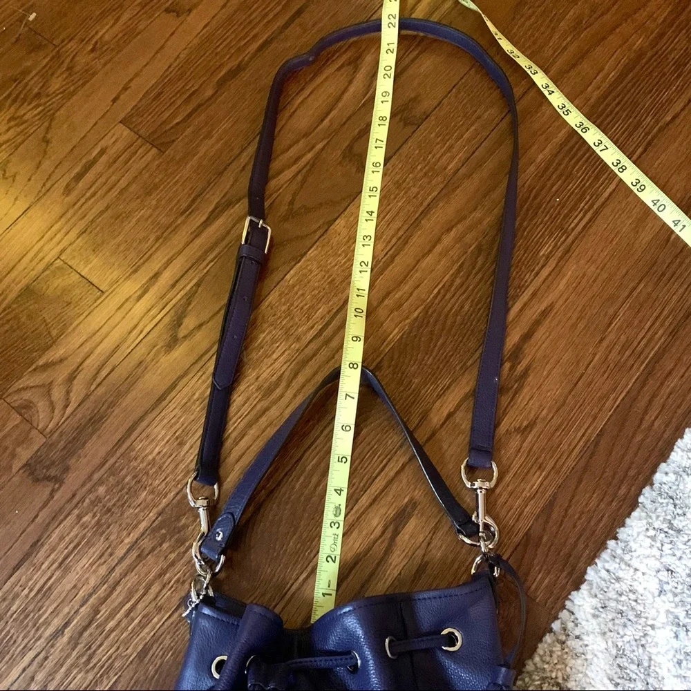 SOLD - COACH Indigo Avery leather drawstring bucket bag - Picture 12 of 12
